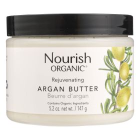 Nourish Argan Butter - Organic - Rejuvenating - 5.2 Oz - 1 Each